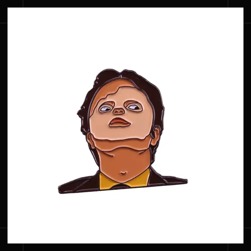 Pin Metálico The Office Dwight