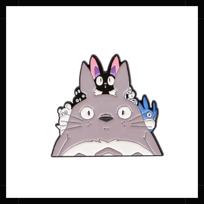 Pin Metálico Mi Vecino Totoro Studio Ghibli