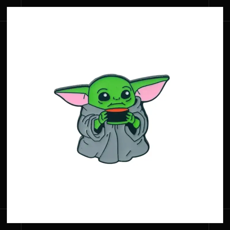 Pin Metálico Baby Yoda