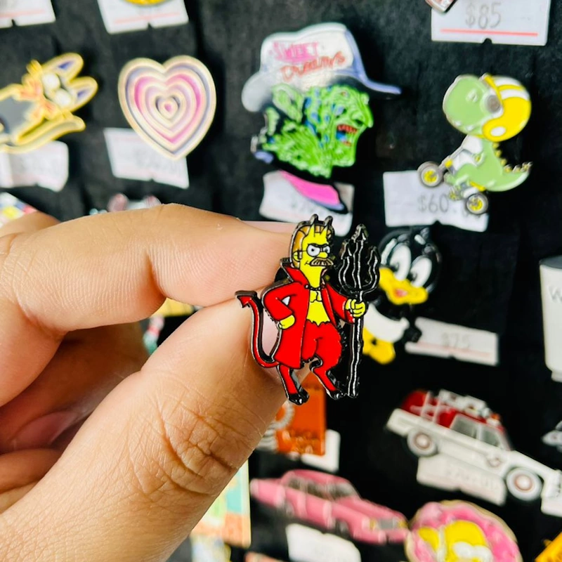 Pin Flanders Diablo Los Simpsons