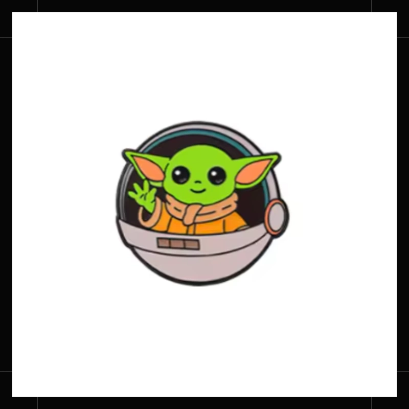 Pin Metálico Baby Yoda