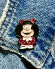 Pin Mafalda Quino