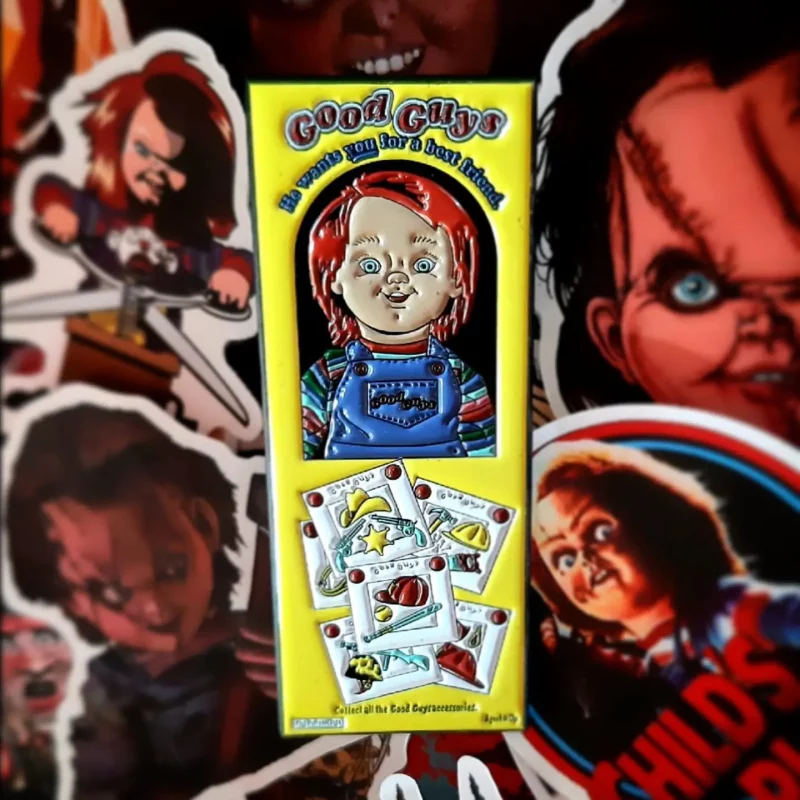 Pin metálico Chucky