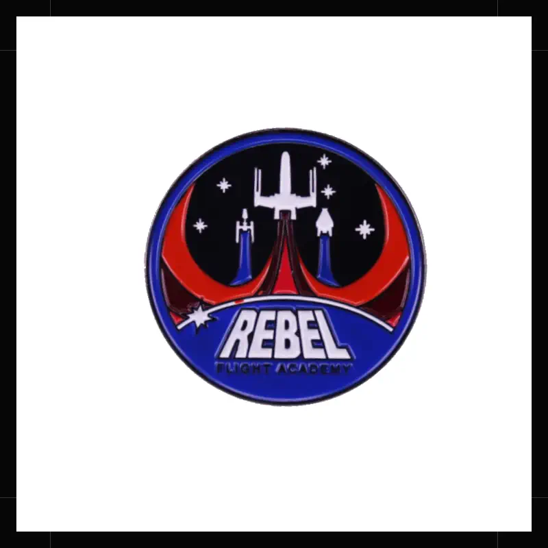 Rebelde Star Wars pin metálico