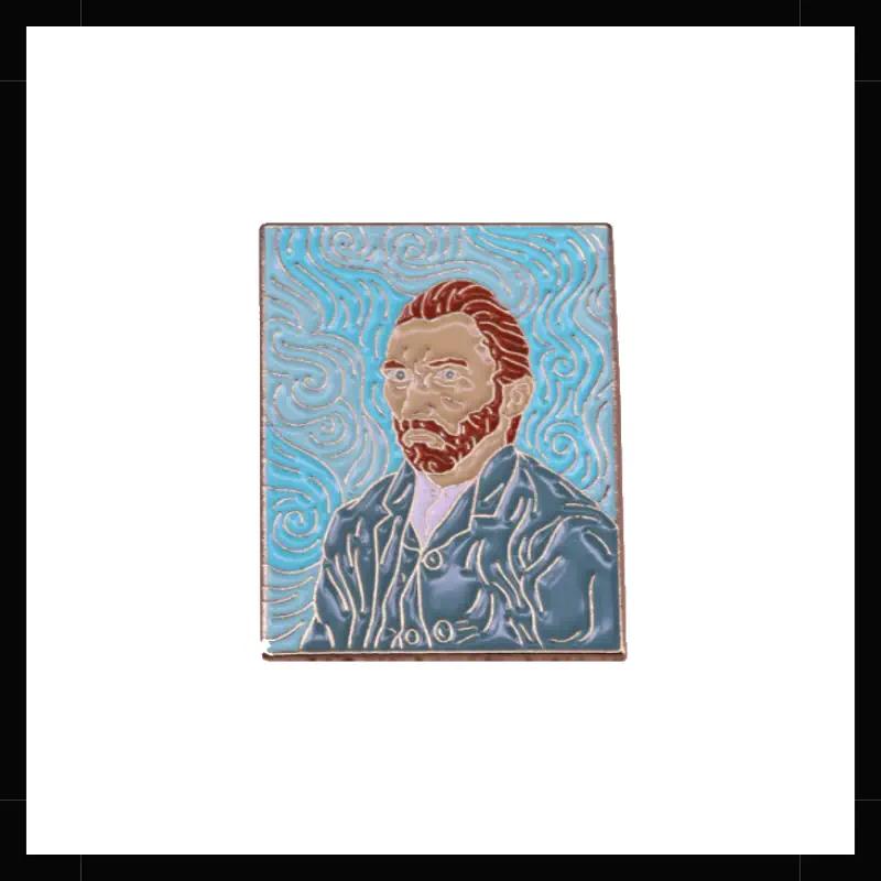 Pin Metálico Pintura Van Gogh