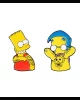 Bart y Milhouse pin