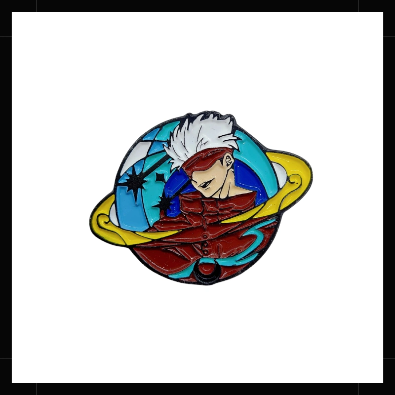 Pin Gojo Satoru Pin Goju Sataru Jujutsu Kaisen