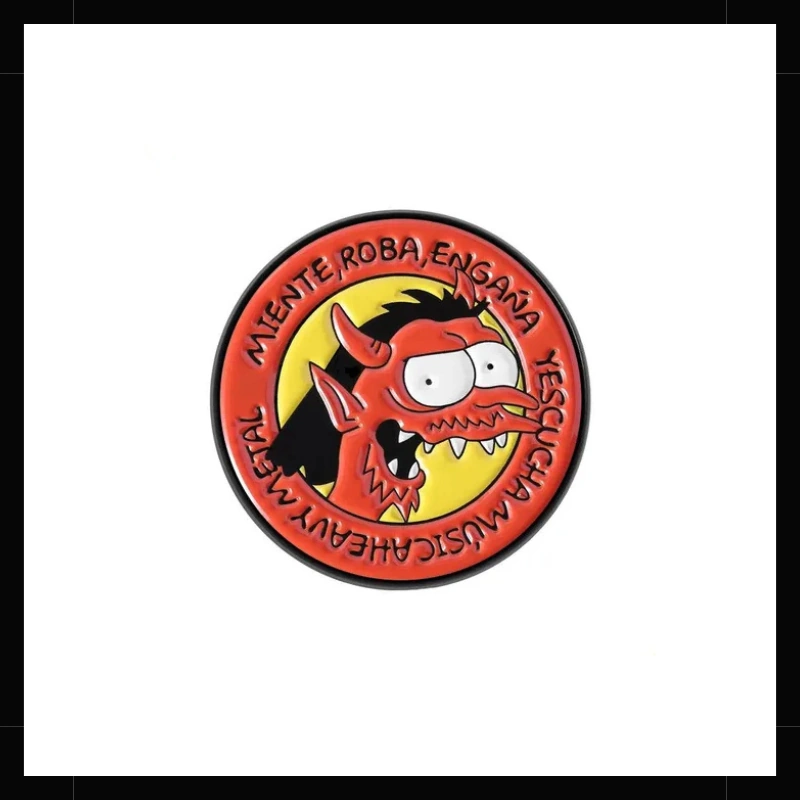 Pin Los Simpsons Diablo