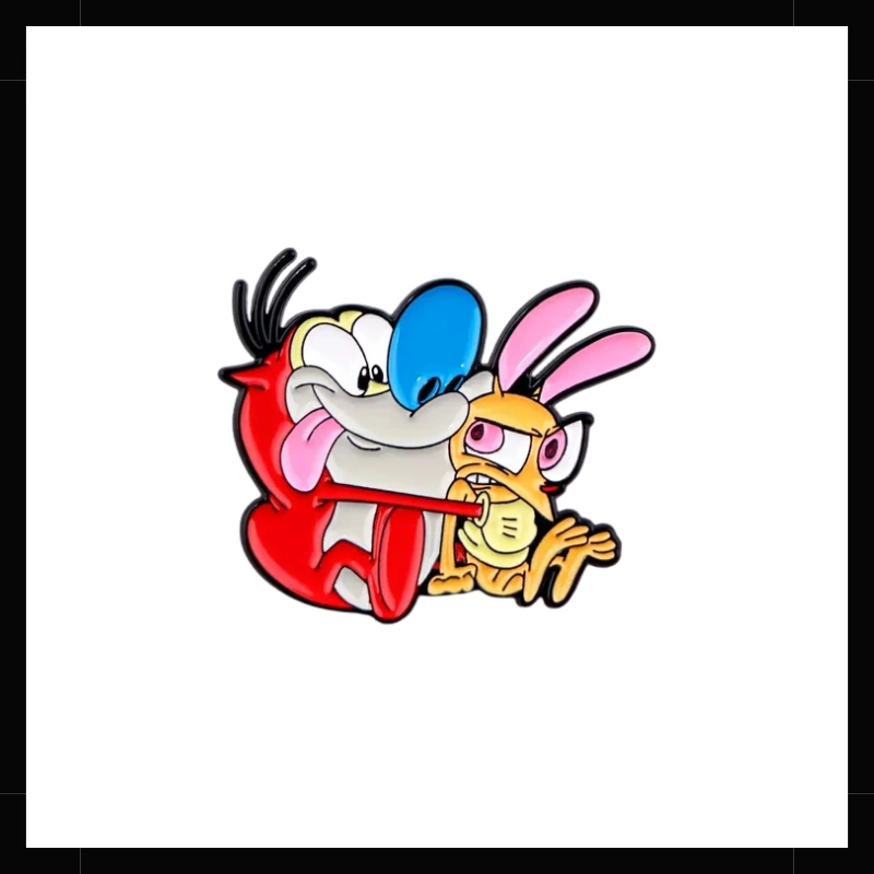 Pin Metálico Ren y Stimpy