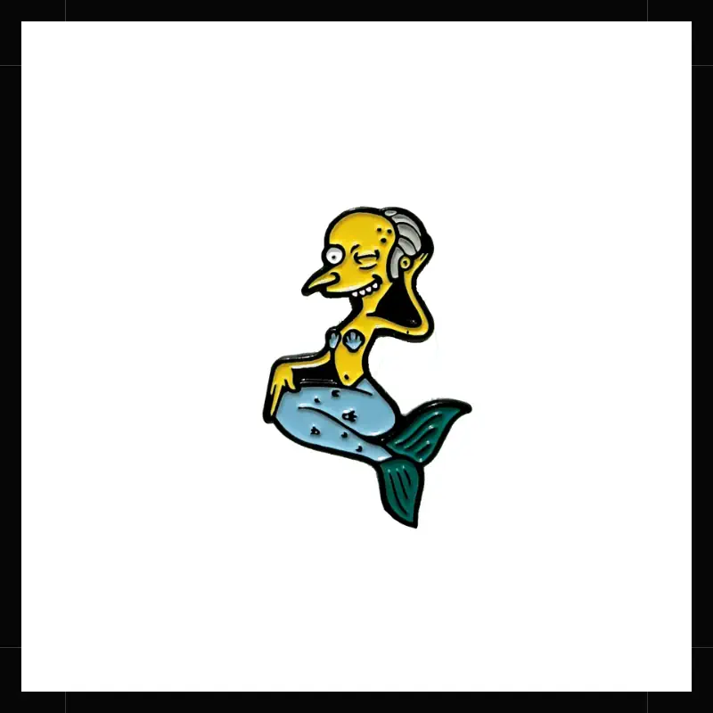 Pin Metálico Señor Burns Los Simpsons