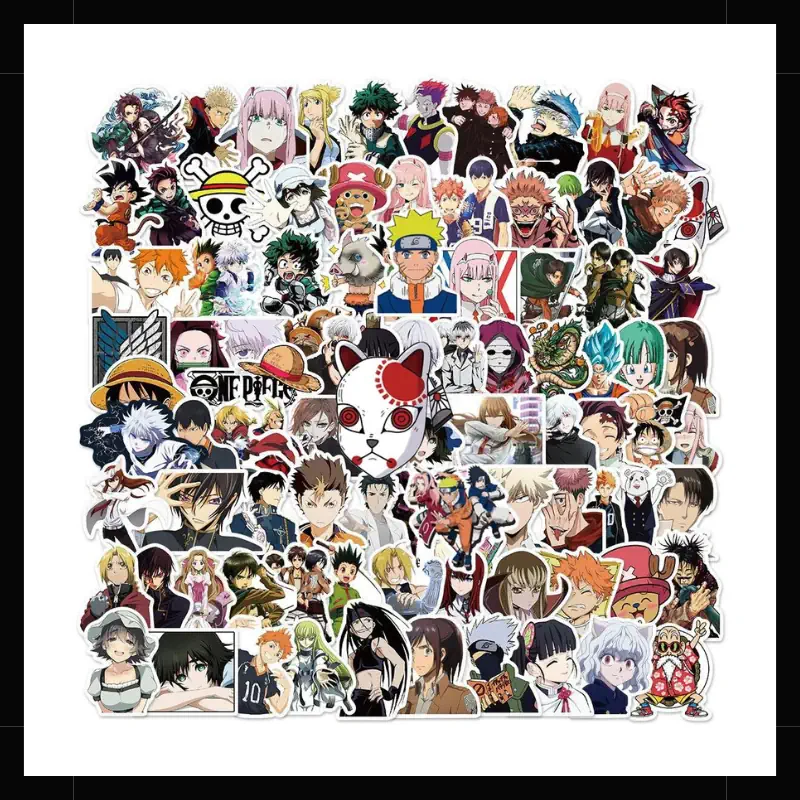 Pack de Stickers de Anime