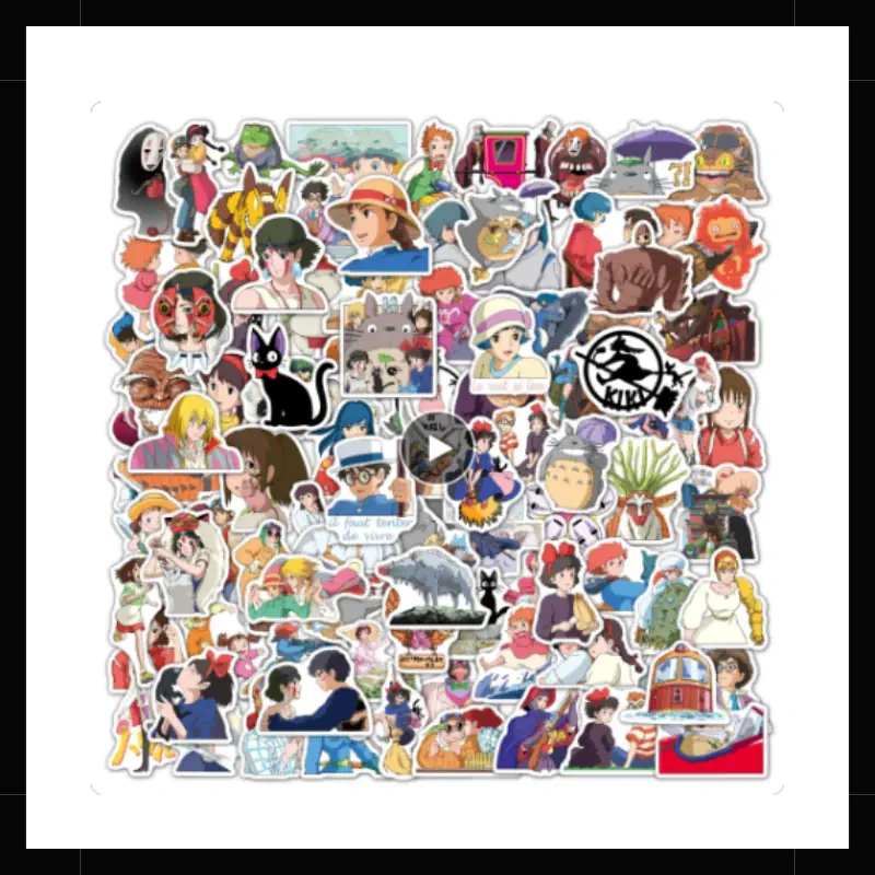 Pack de Stickers de Studio Ghibli