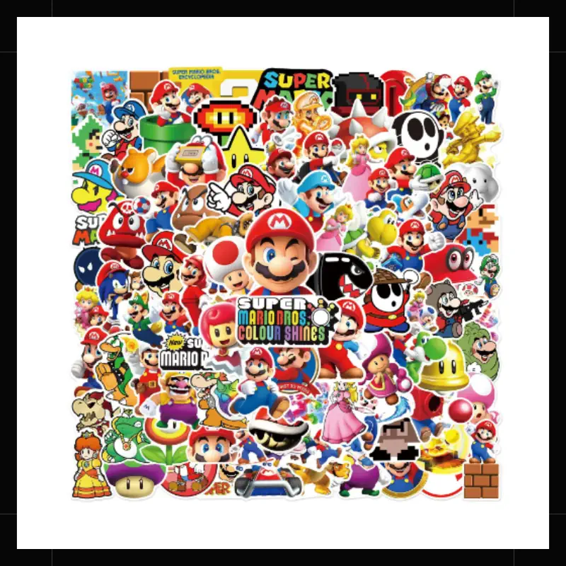 Stickers de Mario Bros.