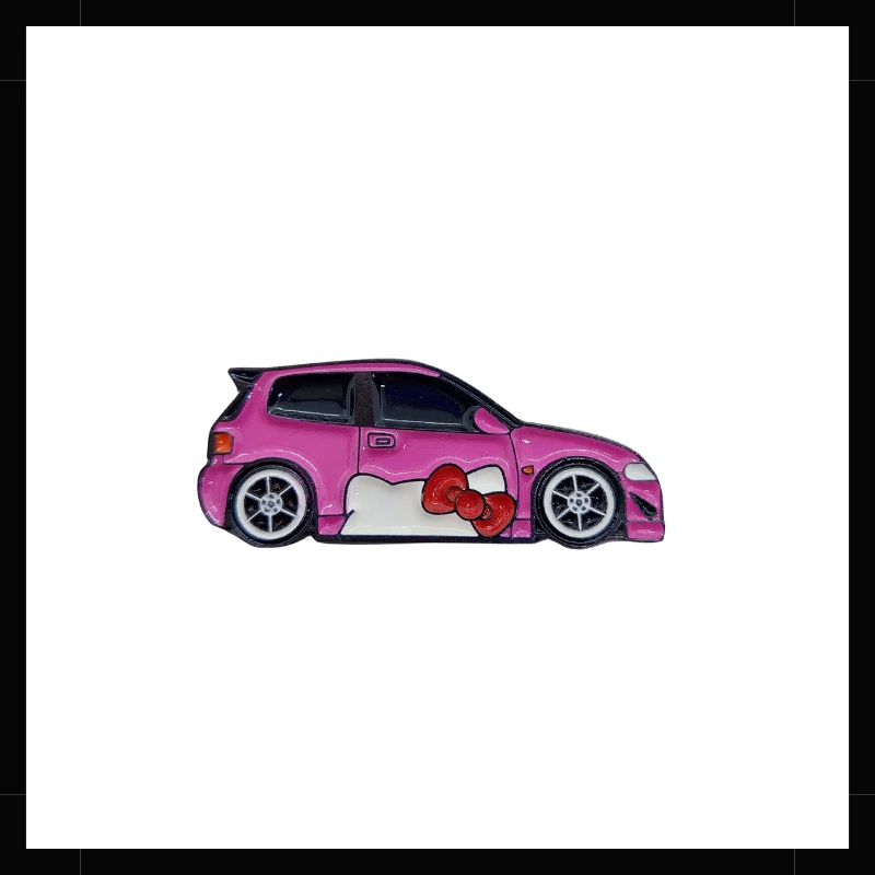 Pin Coche Hello Kitty