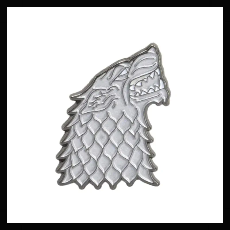 Pin Metálico Stark Game of Thrones