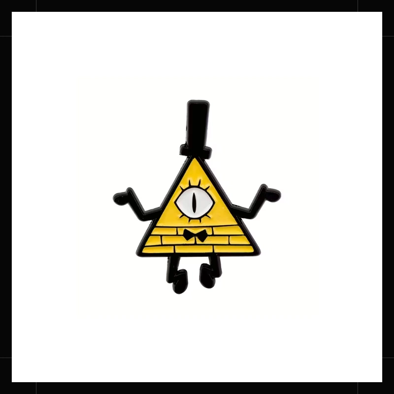 Pin Metálico Gravity Falls Bill