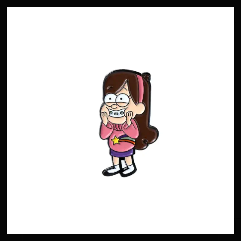 Pin Metálico Mabel Gravity Falls