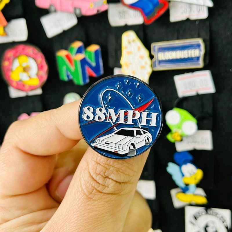 Pin Delorean Back to the Future