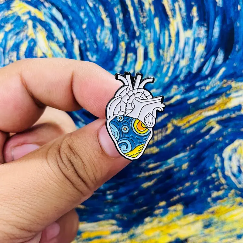 Pin metálico Van Gogh