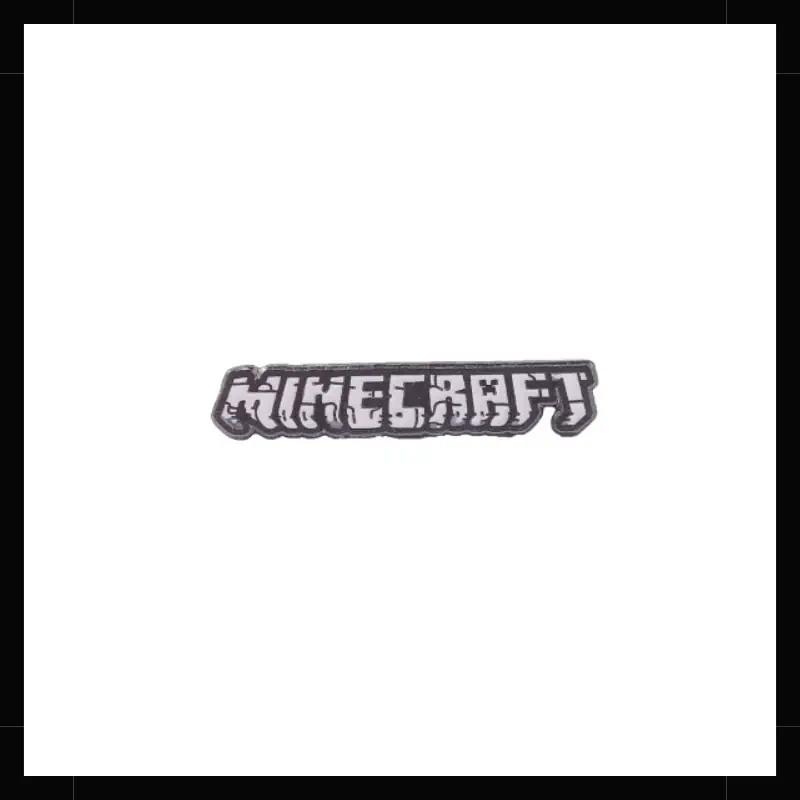 Pin Metálico Minecraft