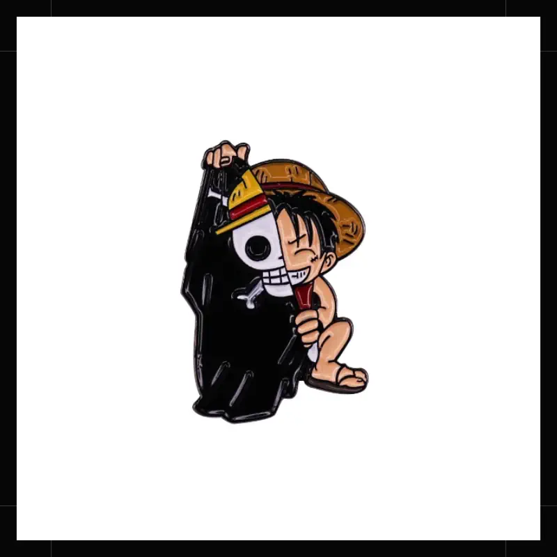 Pin Metálico Luffy One Piece