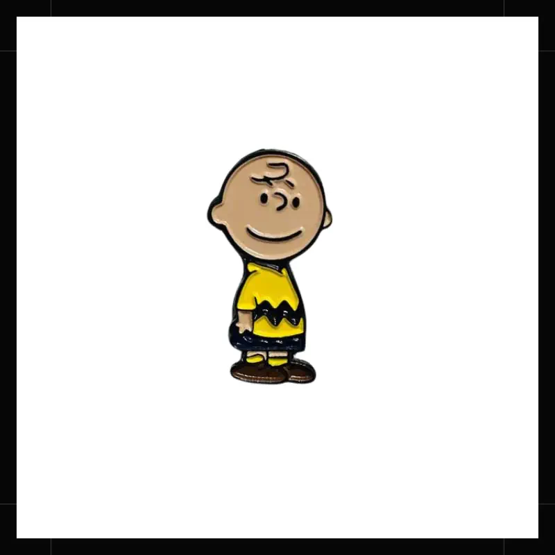 Charlie Brown pin metálico