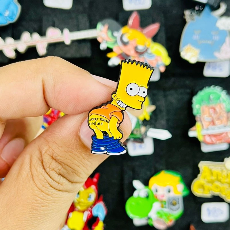 Pin Bart Simpson Pin Metálico Bart Simpson