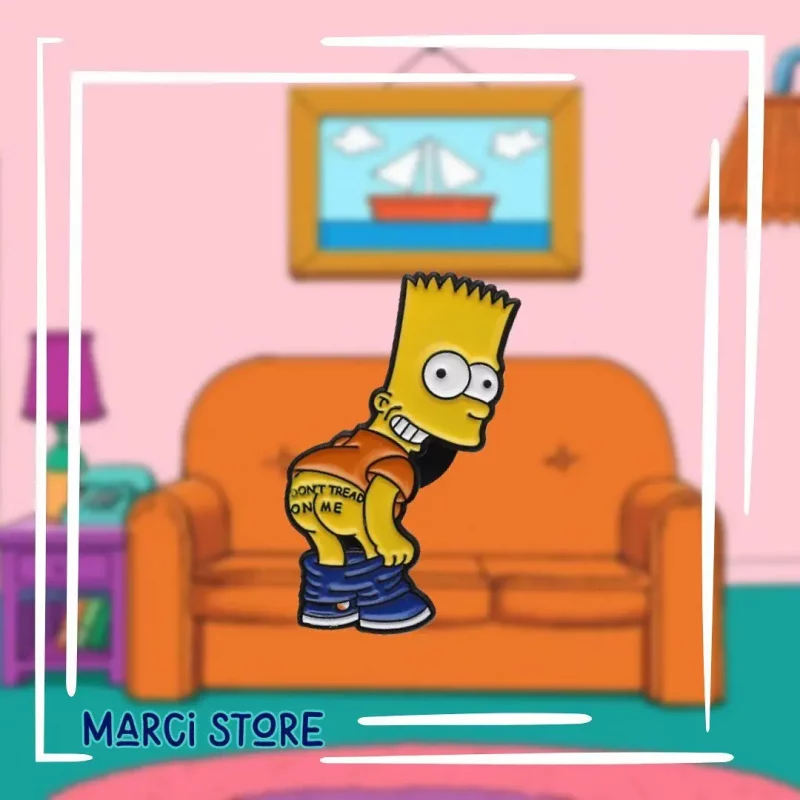 Pin metálico Bart Simpson