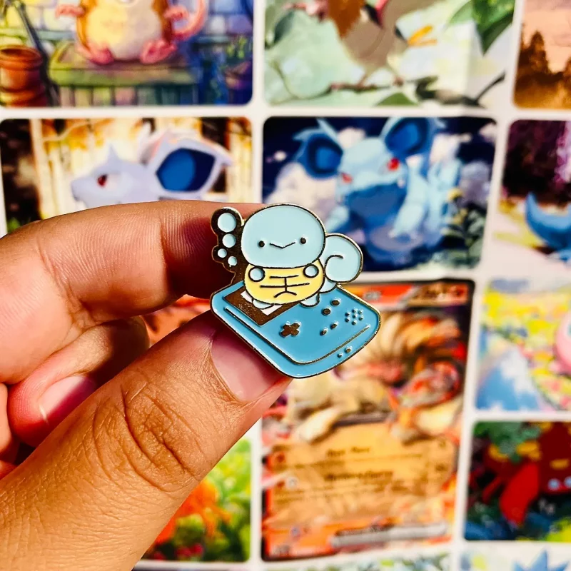 Pin Metálico Pokémon Squirtle Gameboy