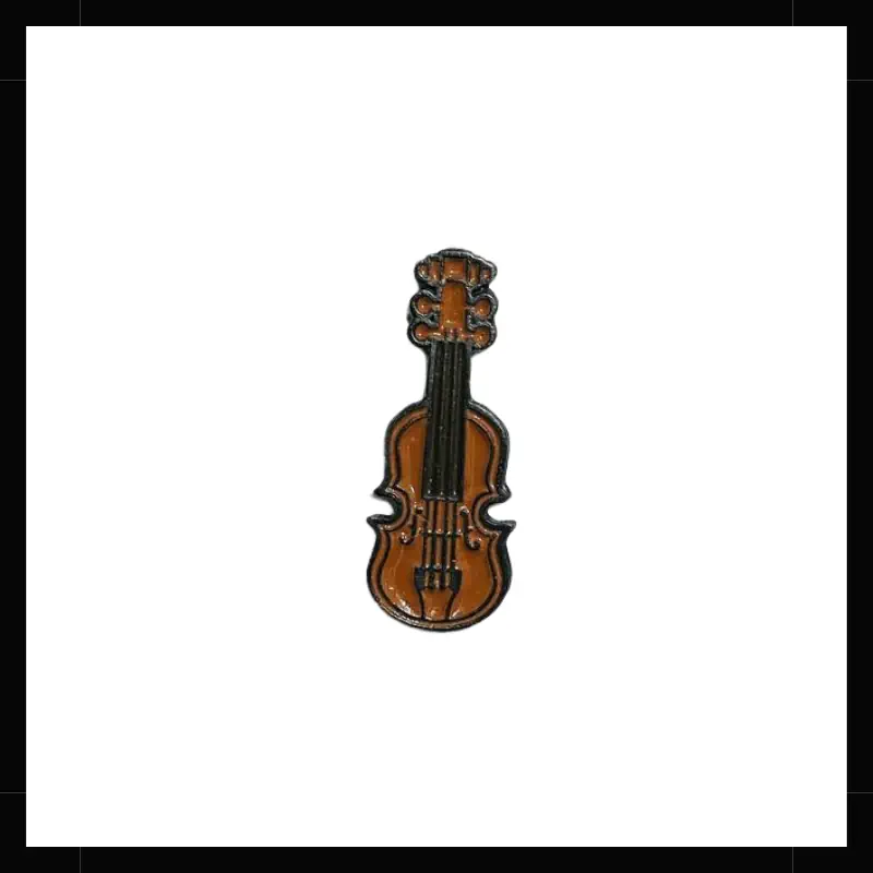 Violin pin metálico