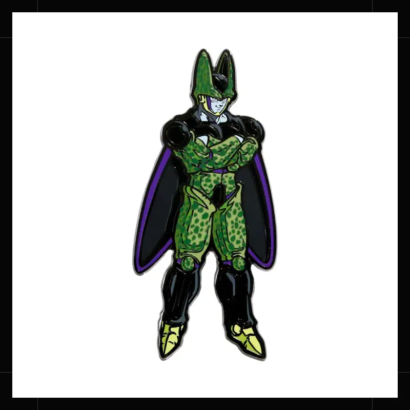 Perfect Cell Dragon Ball Z Figpin Perfect Cell Pin metálico Dragon Ball Z Figpin