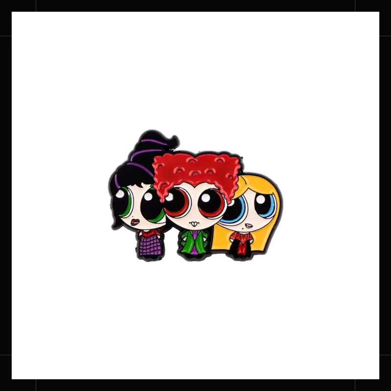 Pin Hocus Pocus x Las Chicas Superpoderosas