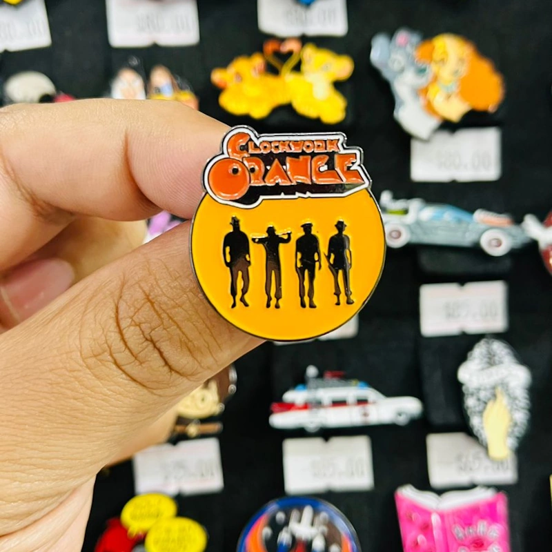 Pin Pelicula La Naranja Mecanica Clasico Kubrick Pin La Naranja Mecánica