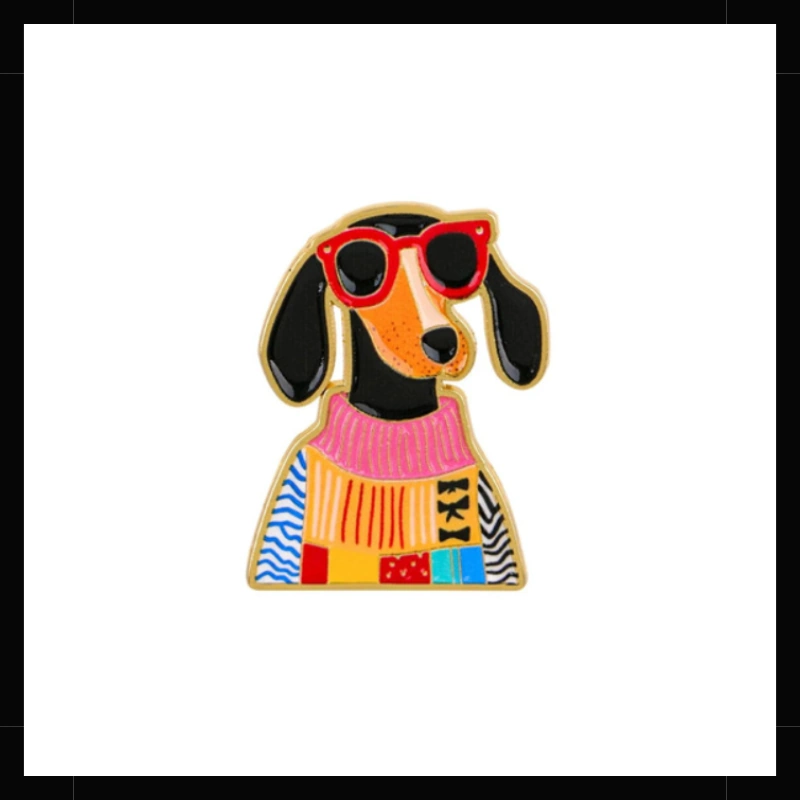 Pin Perro Salchicha