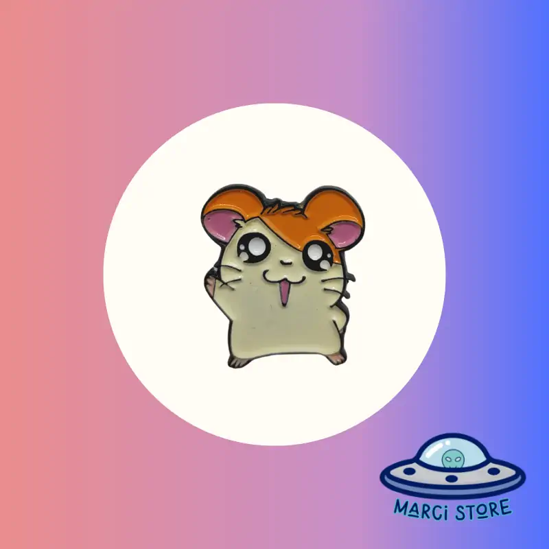 Pin Met lico Hamtaro Pin