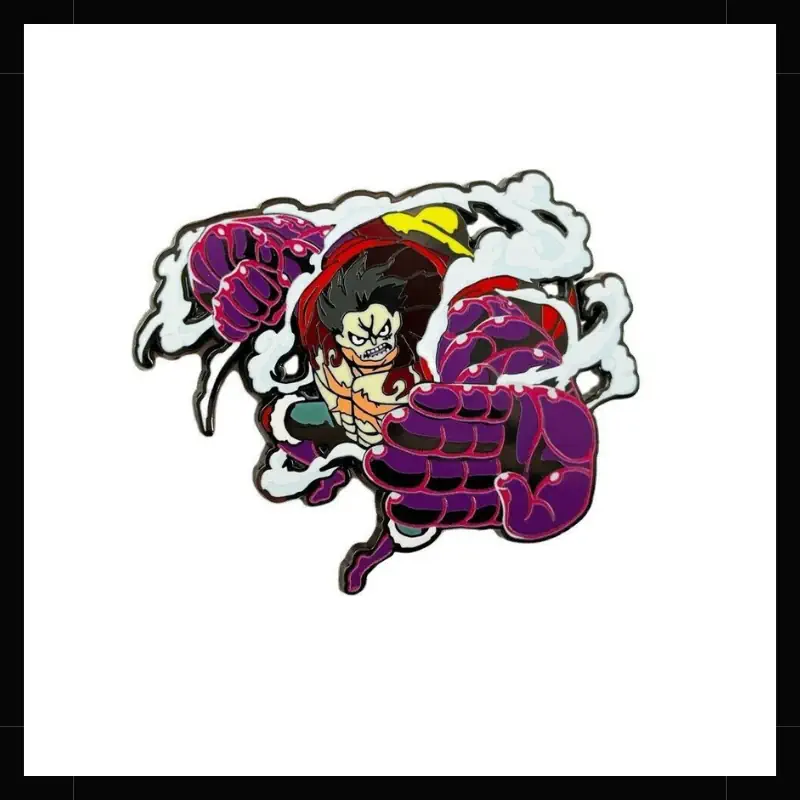 Pin Metálico One Piece Luffy Gear 4
