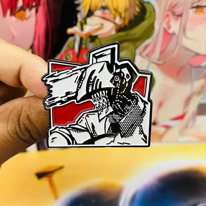 Chainsaw Man Denji Anime Pin metálico