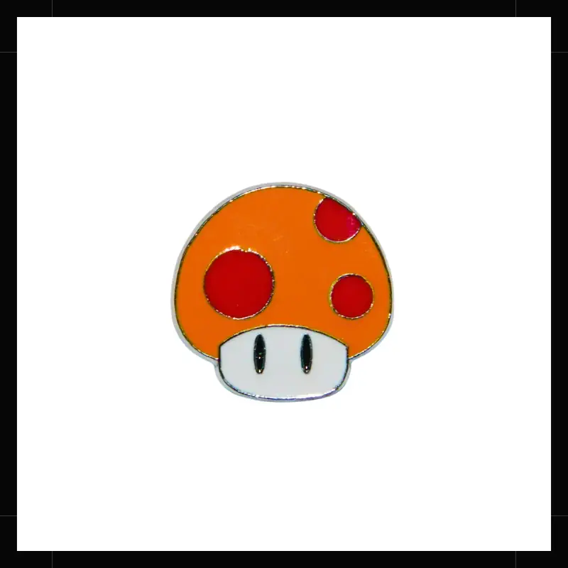 Pin Metálico Mario Bros Toad