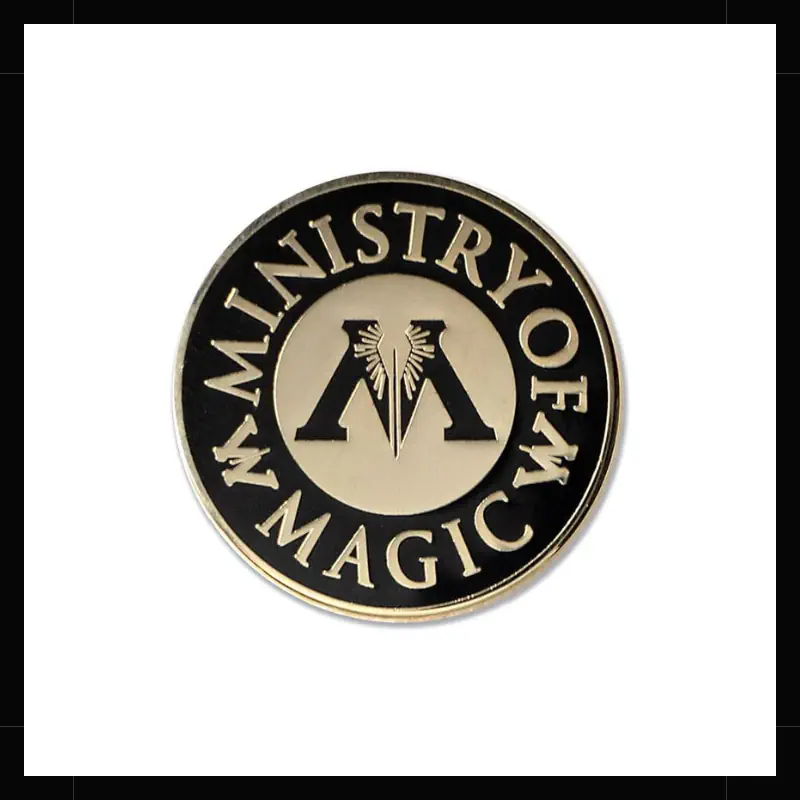 Ministerio de Magia Harry Potter pin metálico