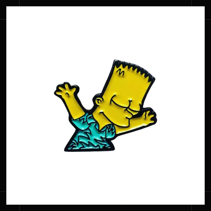 Pin Metálico Bart Simpson