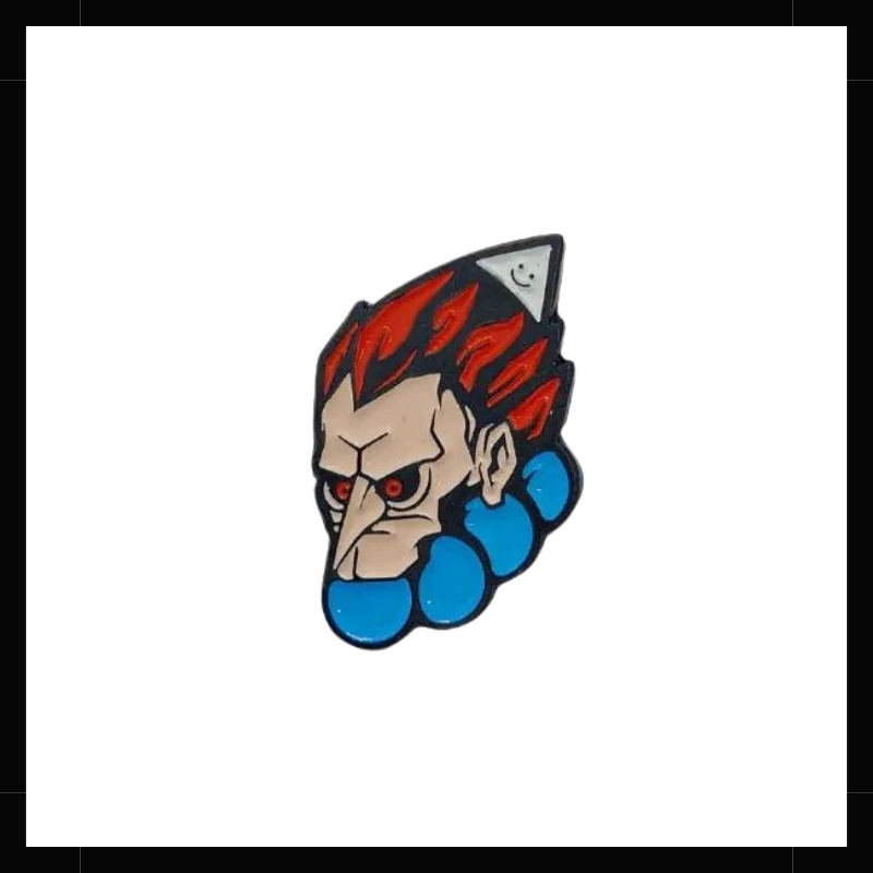 Pin Metálico Street Fighter Akuma