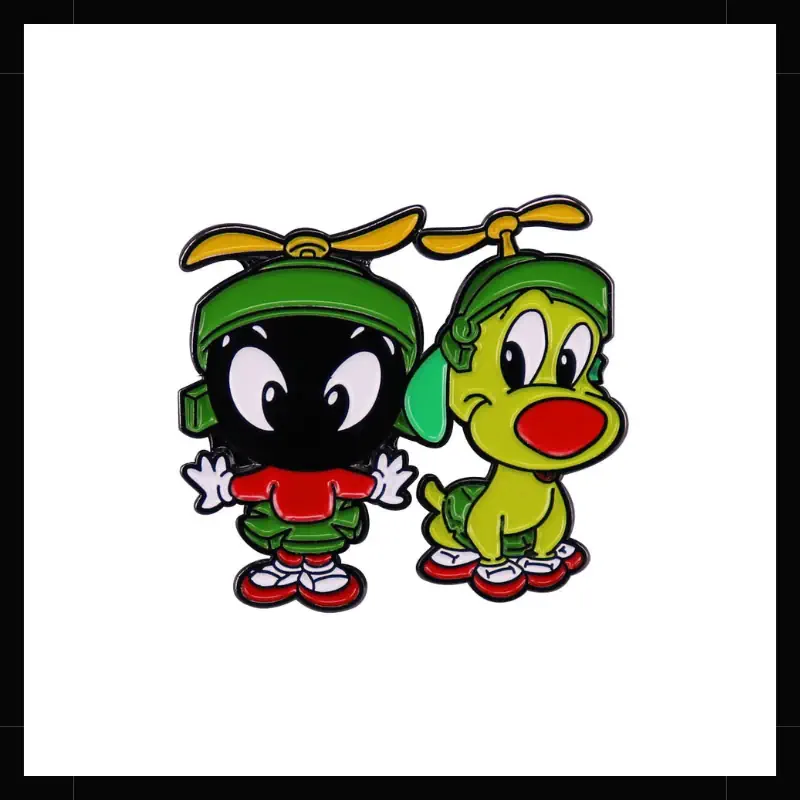 Pin metálico Caricaturas Looney Tunes Marvin El Marciano