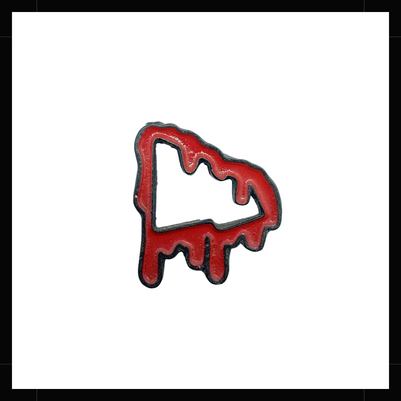 Pin Contorno New Era Rojo