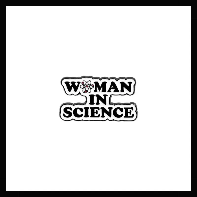 Pin Metálico Ciencia Mujeres
