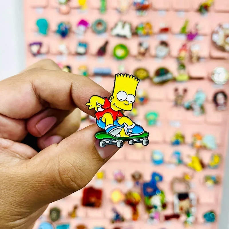 Pin metálico Bart Simpson