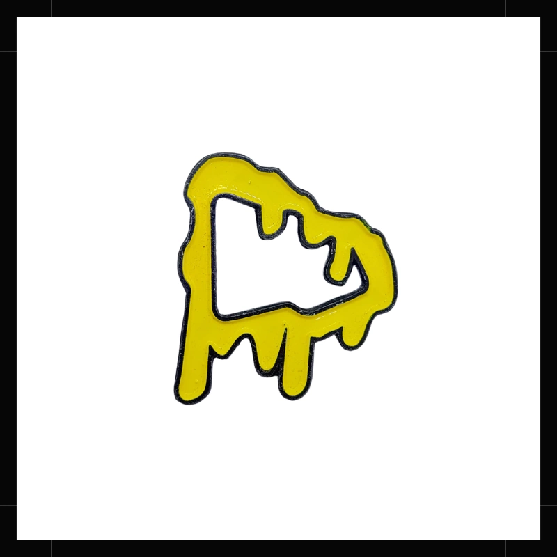 Pin Contorno New Era Amarillo