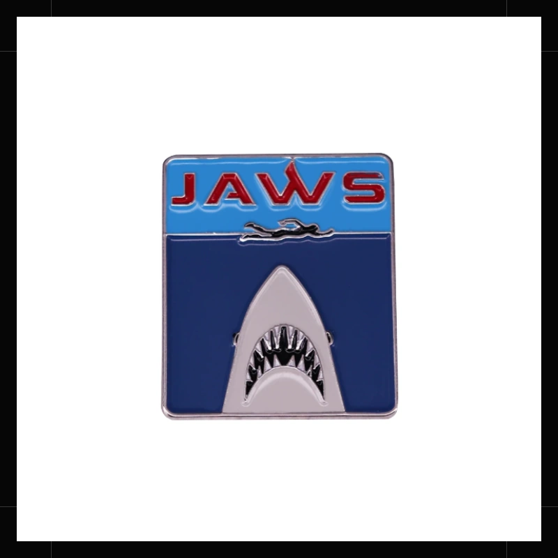 Tiburón JAWS pin metálico