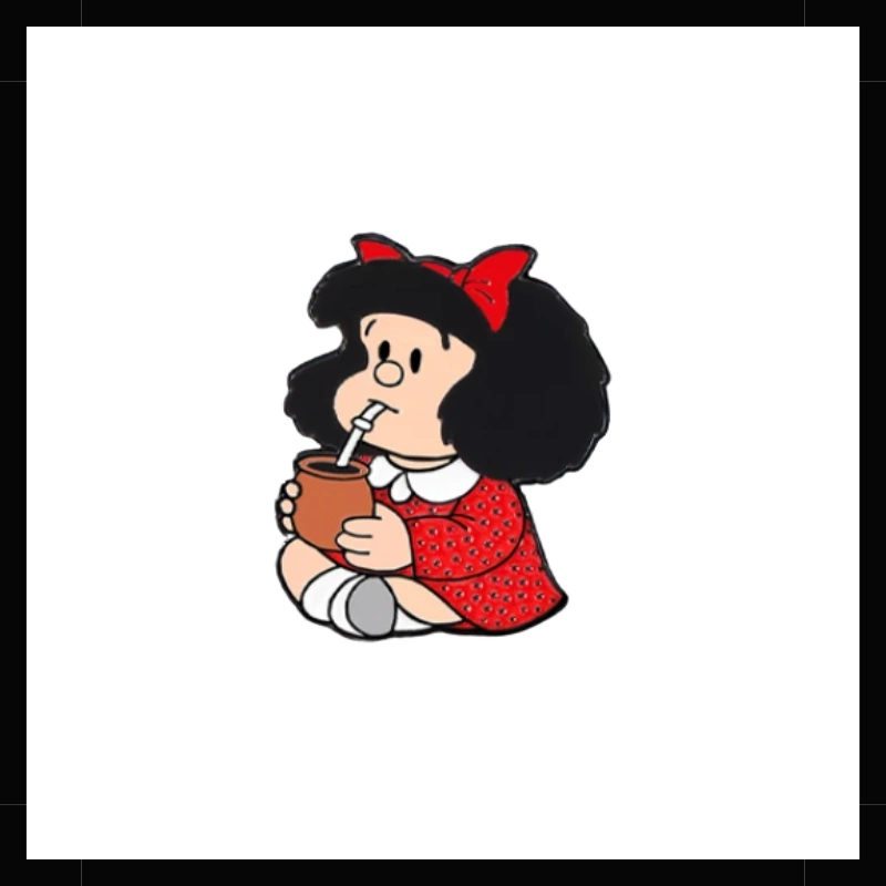 Pin Mafalda Quino