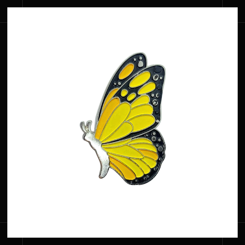 Pin Mariposa Amarilla