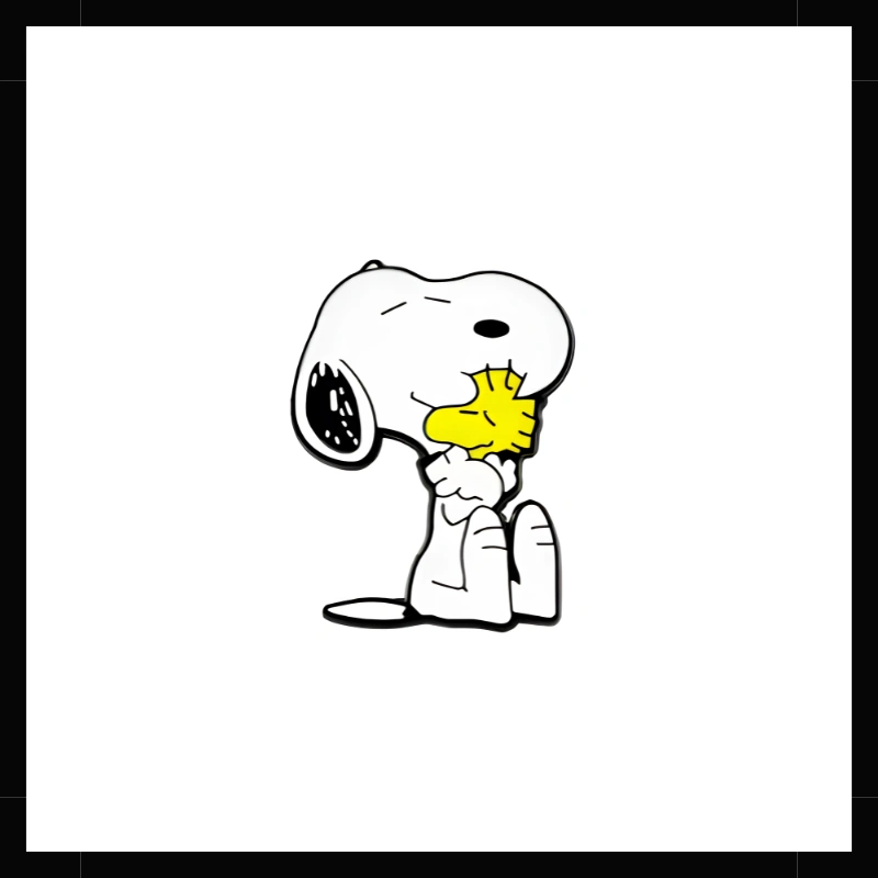 Pin Snoopy y Woodstock